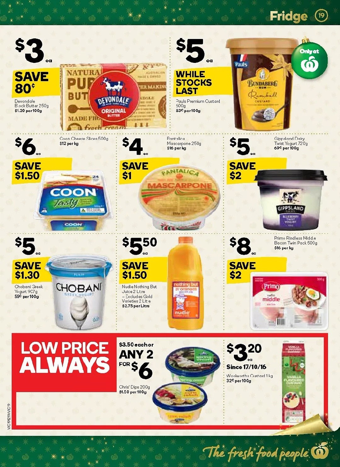 Woolworths 12月19日-12月26日折扣，春卷、油都半价 - 15