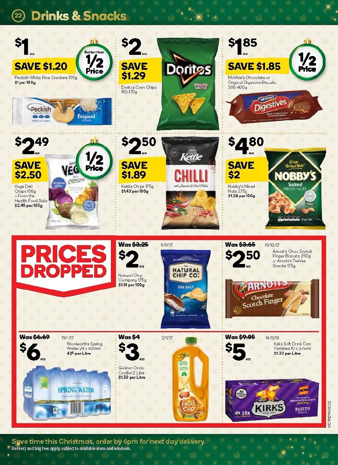 Woolworths 12月19日-12月26日折扣，春卷、油都半价 - 18