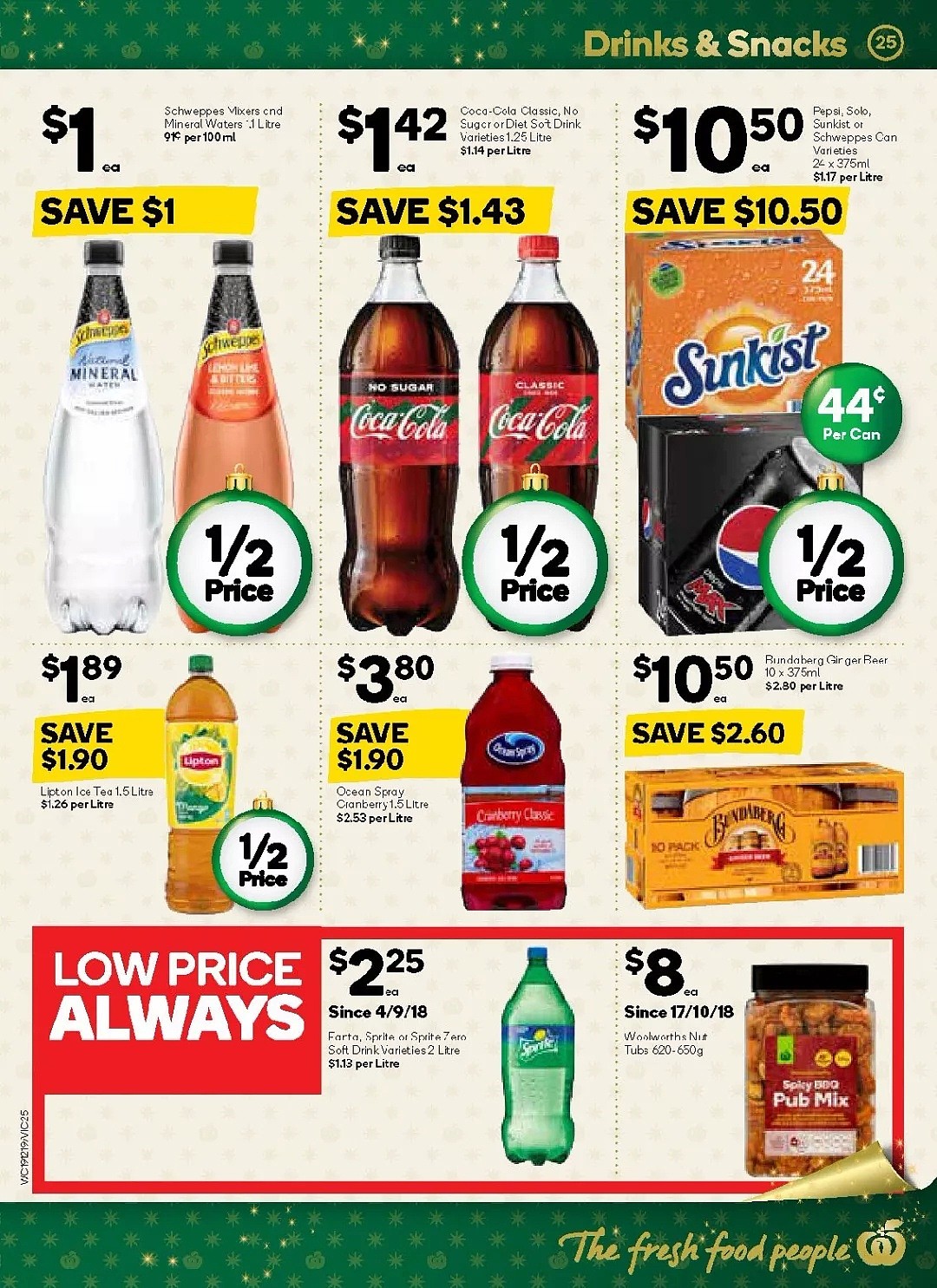 Woolworths 12月19日-12月26日折扣，春卷、油都半价 - 21