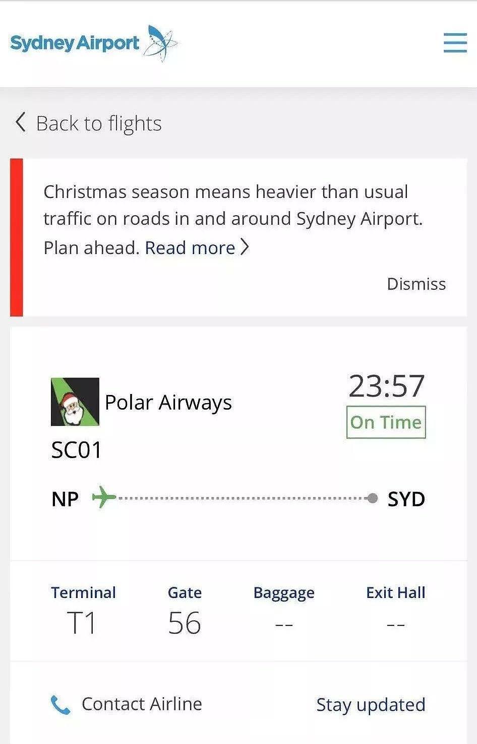 刚刚，圣诞老人真的来澳洲了，前方不明物体，机长高空惊慌失措！（组图） - 7