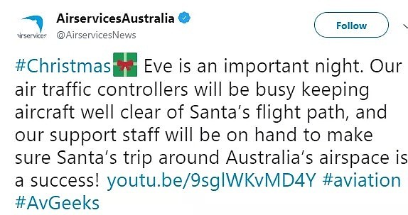 刚刚，圣诞老人真的来澳洲了，前方不明物体，机长高空惊慌失措！（组图） - 8