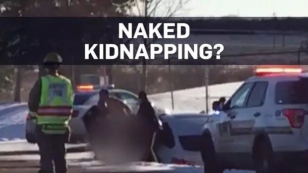 疯狂！加拿大女子裸体绑架邻居，高速路狂奔冲向大货车！（组图） - 5