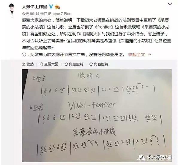 大张伟红着眼眶说“被欺负”，抄袭成瘾难道是“爱音乐”的锅？（组图） - 66