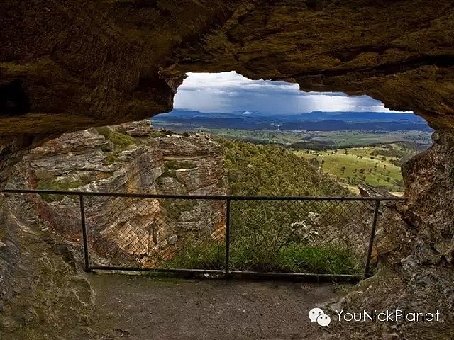 亿年洞穴群，蓝湖，心形天洞，横天穹窿，百年古镇||YNP二日游：神秘古老的Kanangra-Boyd国家公园 - 92