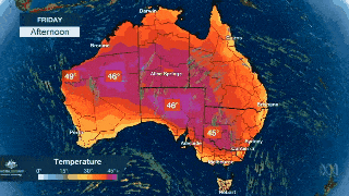 高温预警！热浪横扫澳洲，多地气温将逼近50度！100万人涌向海滩纳凉，连袋鼠都下水了... - 7