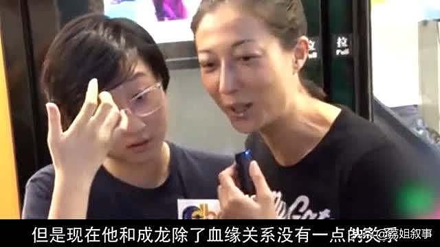 成龙首次谈论作为父亲的失败，管不了女儿，希望儿子能好好做人