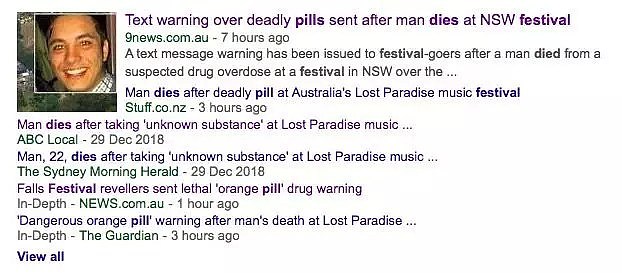 1人已死亡！不少人收到紧急短信！据悉致命药丸在全澳流通！今晚跨年千万不要乱吃东西！（组图） - 7