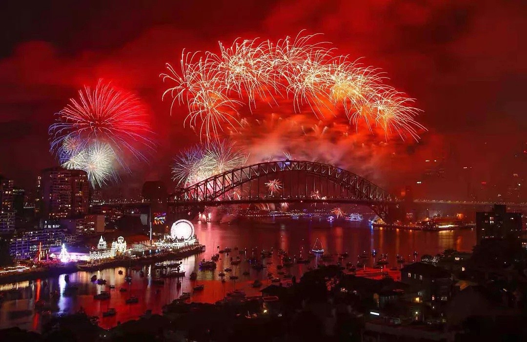 中途华人大撤离，悉尼跨年夜彻底嗨翻！史上最震撼烟火惊艳世界，2019，在澳洲的我们来了！（组图/视频） - 8