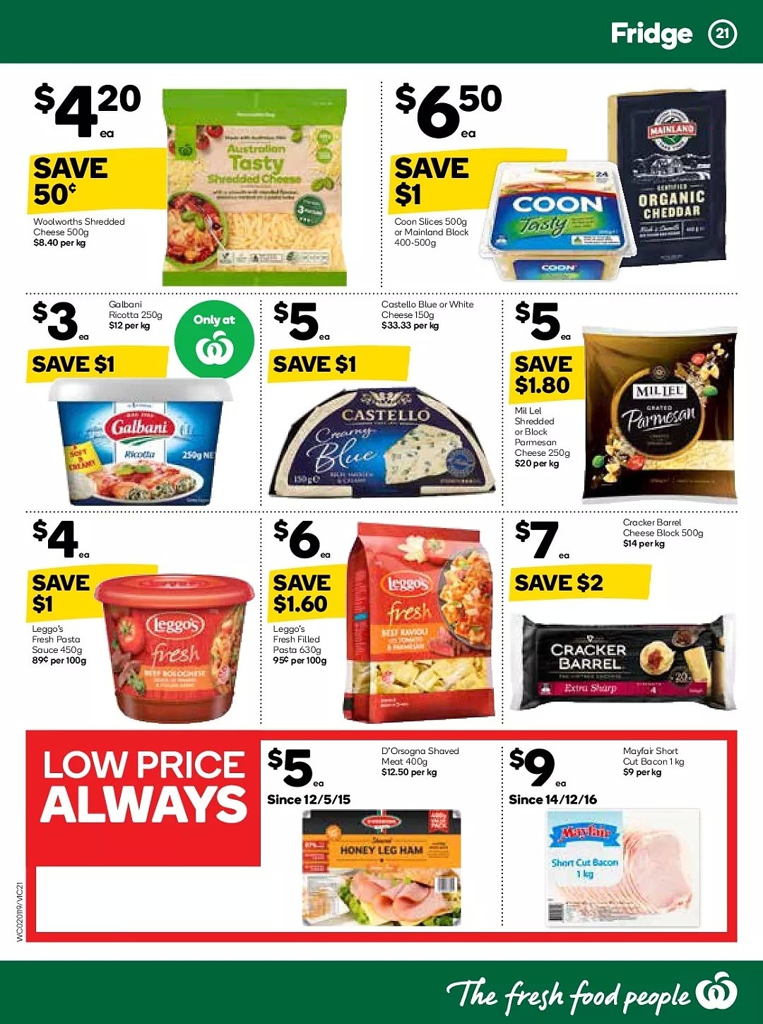 Woolworths 1月2日-1月8日折扣信息,最高50%OFF！！ - 21