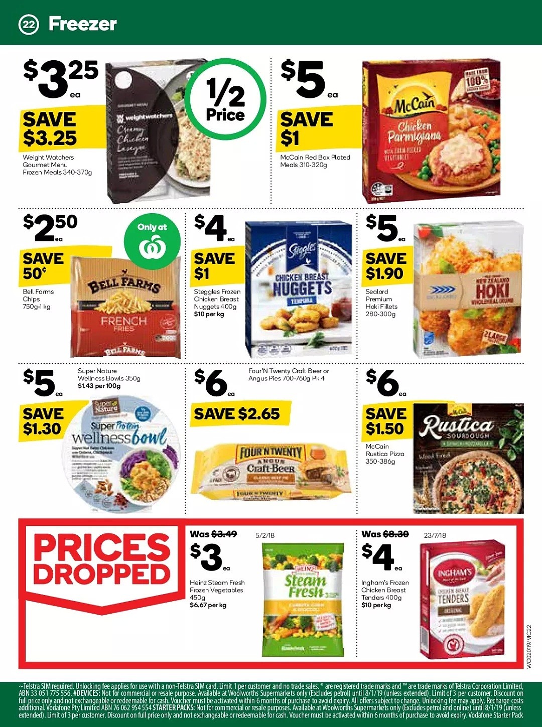 Woolworths 1月2日-1月8日折扣信息,最高50%OFF！！ - 22