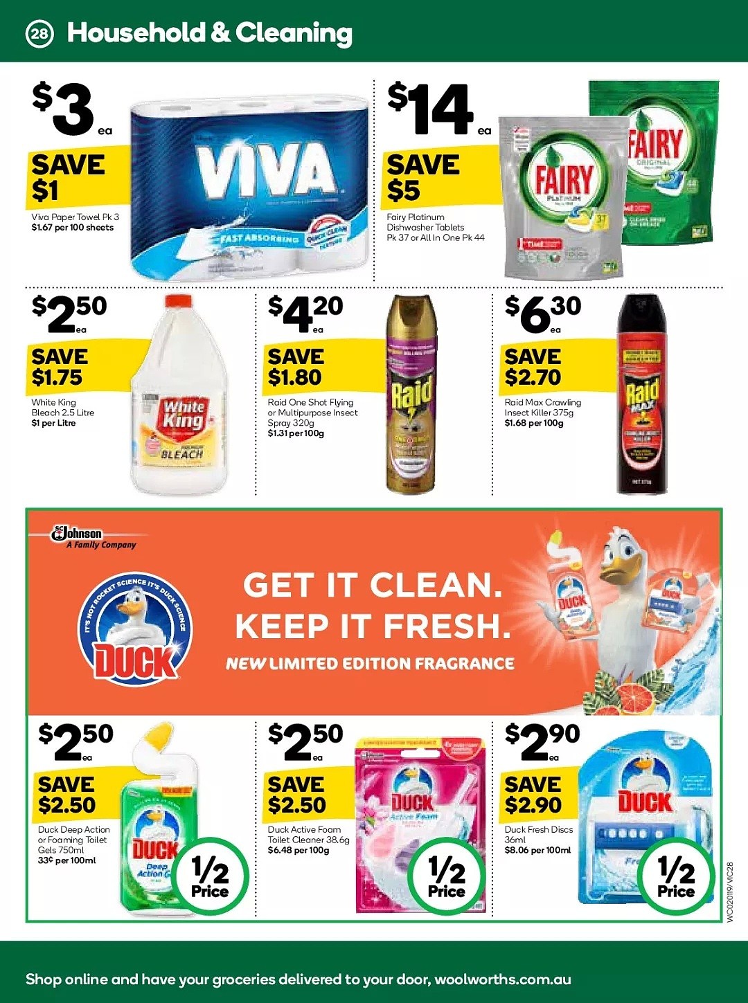 Woolworths 1月2日-1月8日折扣信息,最高50%OFF！！ - 28