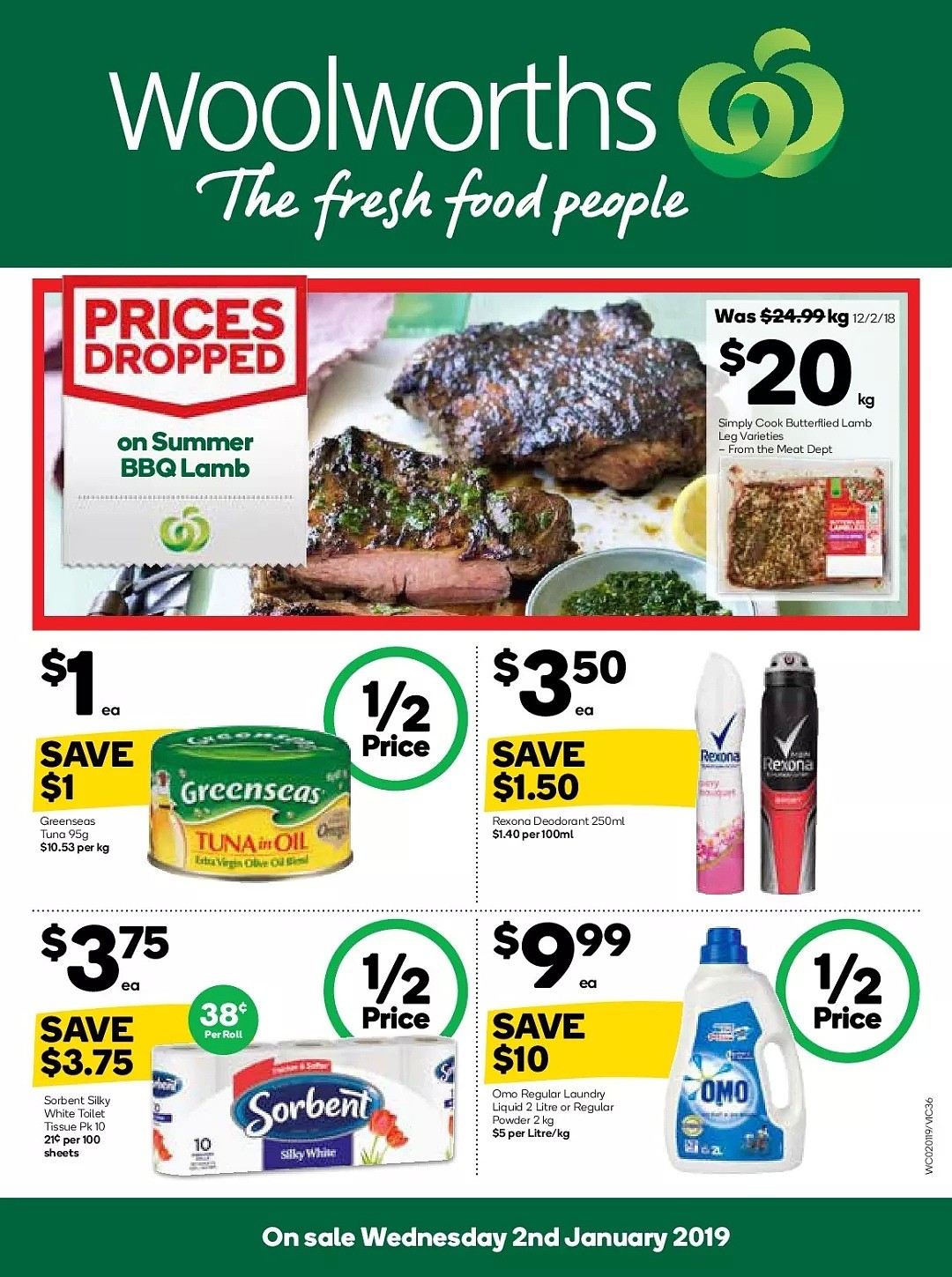 Woolworths 1月2日-1月8日折扣信息,最高50%OFF！！ - 36