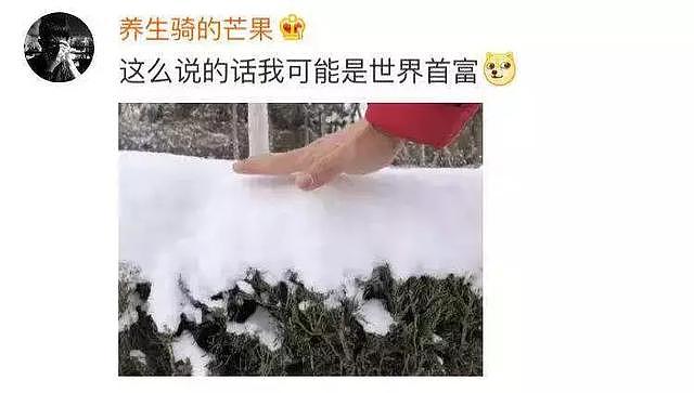 大妈街头卖雪，20元一桶！网友：我错过了一个亿