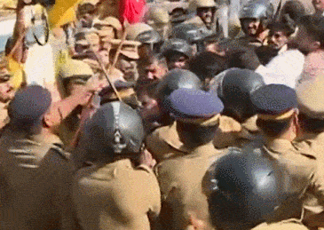 2名女性进入神庙后 印度爆发抗议1人死亡百人受伤（组图） - 1