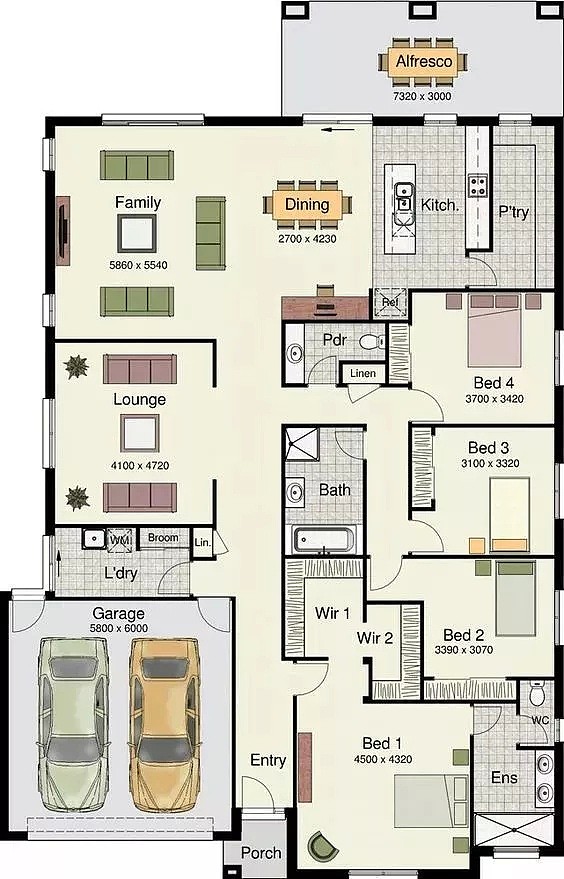 好文重读 | 据说大平层才是最适宜人类居住的房产，看完这二十个Floorplan你就懂了！ - 2