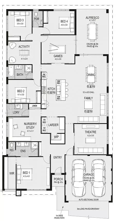 好文重读 | 据说大平层才是最适宜人类居住的房产，看完这二十个Floorplan你就懂了！ - 11