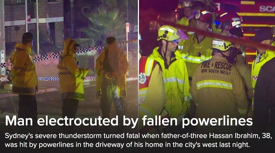 1人被电身亡！悉尼昨夜妖风暴雨，冷到穿越！2019恐成有史最热一年！（组图） - 1