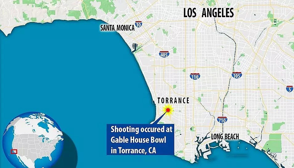 枪案就在身边 ，加州保龄球馆突发枪案，3死4伤，现场一片混乱（视频/组图） - 2