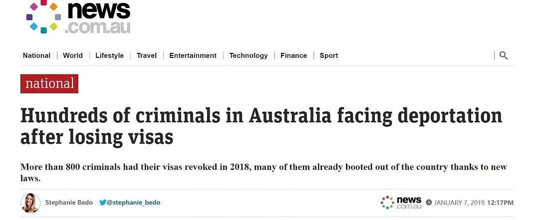重锤！澳洲移民局宣布严查两类签证！殃及28万人！不良入籍者或被取消身份！（组图） - 2
