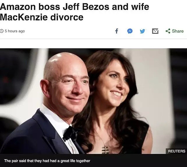 亚马逊创始人兼CEO离婚了，曾经感动世界的爱情成了史上最贵的分手！ - 4