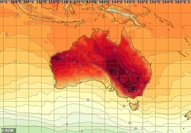 新州最高45℃！本周全澳开启烧烤模式！部分地区连续直逼50℃高温...（组图） - 15