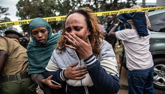 肯尼亚首都内罗毕爆炸枪击事件已致11人死亡，数十人受伤（组图） - 1