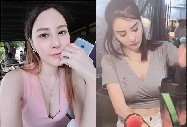 泰国女子街头卖果汁 因性感身材走红网络（组图） - 3