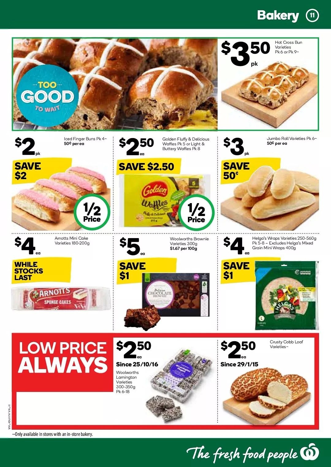 Woolworths 1月16日-1月22日折扣，免费姓名贴活动回归 - 8