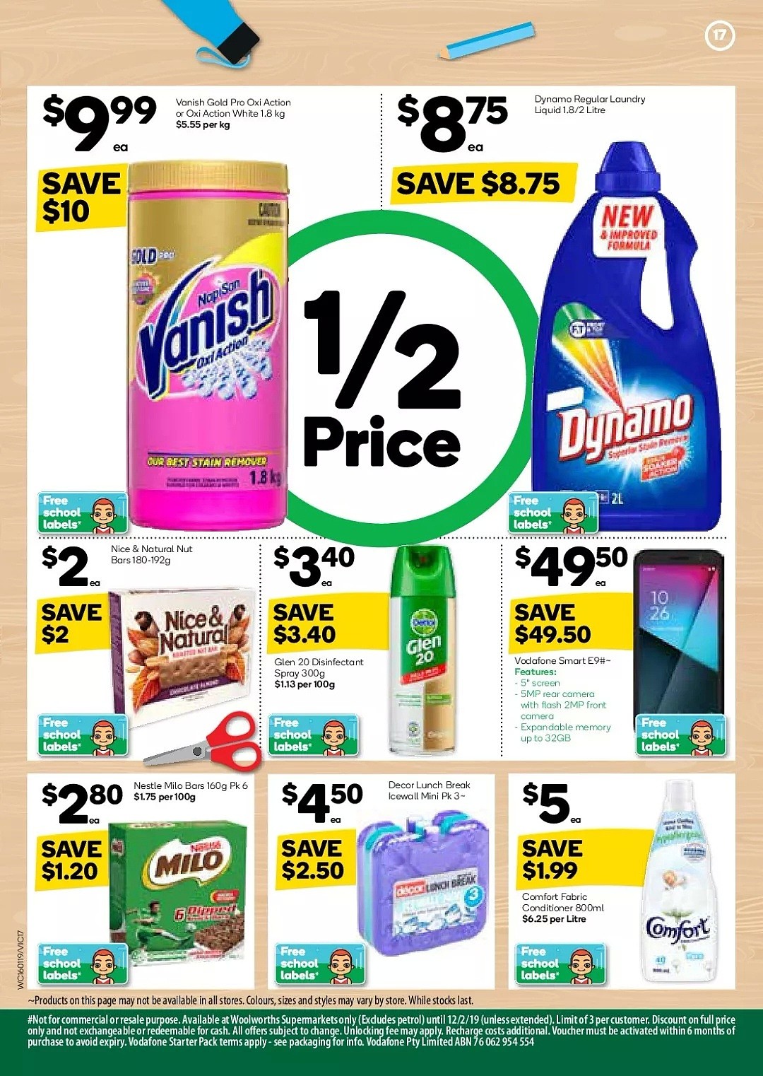 Woolworths 1月16日-1月22日折扣，免费姓名贴活动回归 - 14