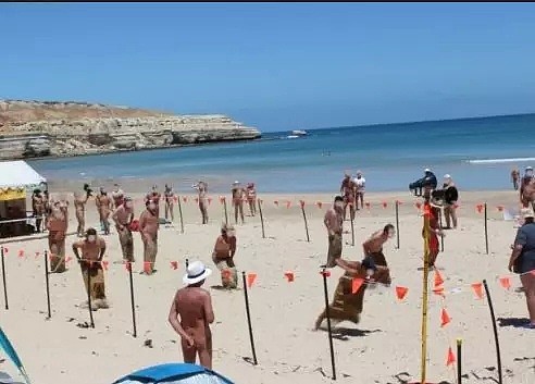上周，500澳洲人来到这个沙滩脱光光，只为选出“最棒屁股”！（组图） - 4