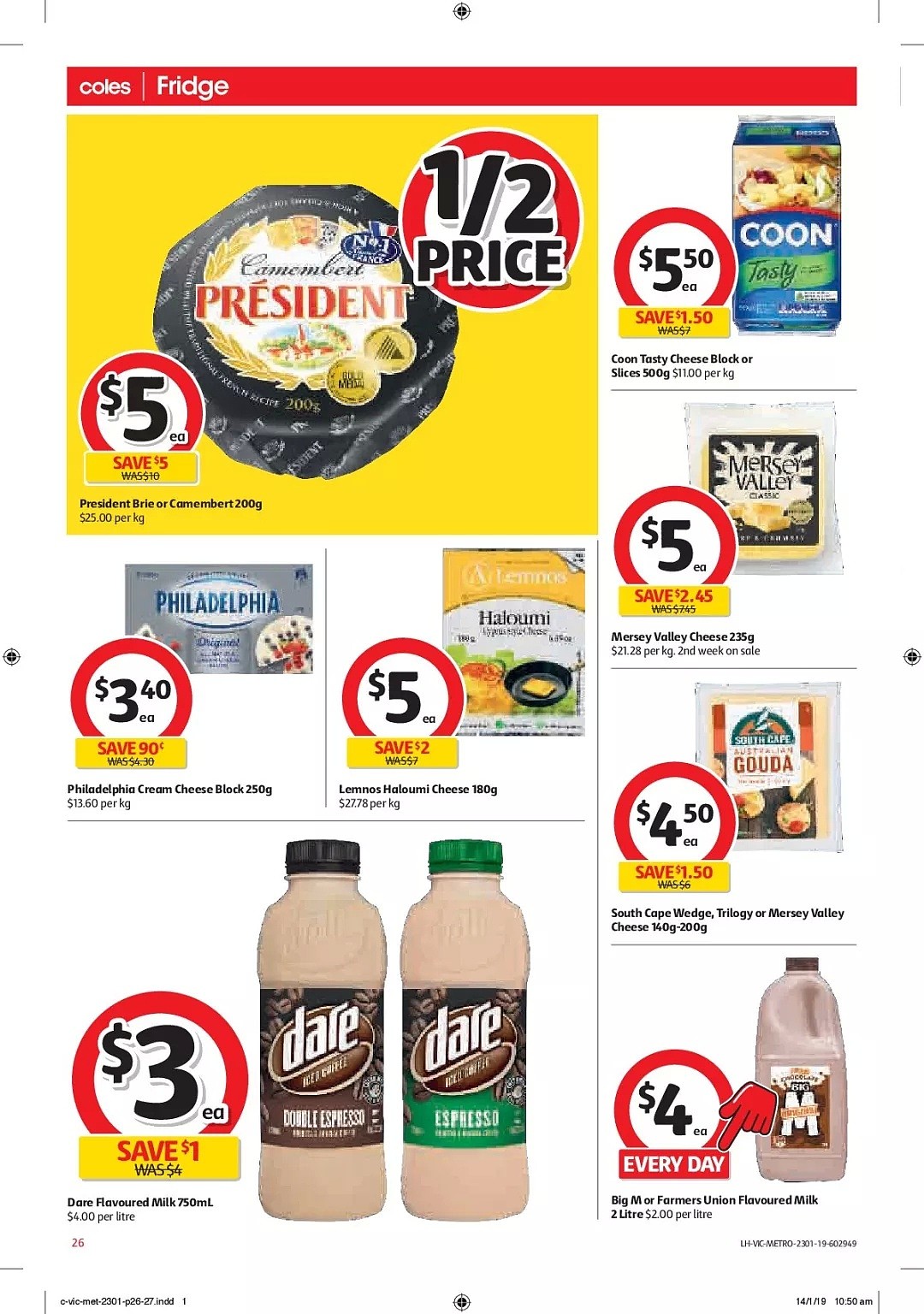 Coles 1月23日-1月29日折扣，好奇纸尿裤半价 - 26