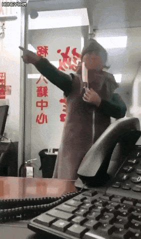 中国大妈大闹移民中心：丢中国人脸！工作人员反击：死家伙！（视频/图） - 6