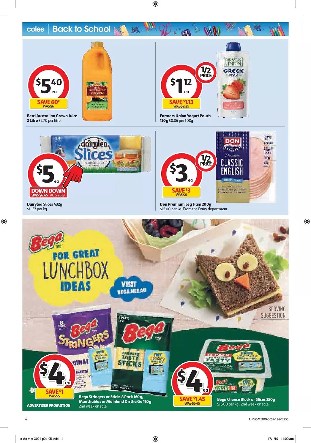 Coles 1月30日-2月5日折扣，网红Messina联名冰淇淋半价 - 4