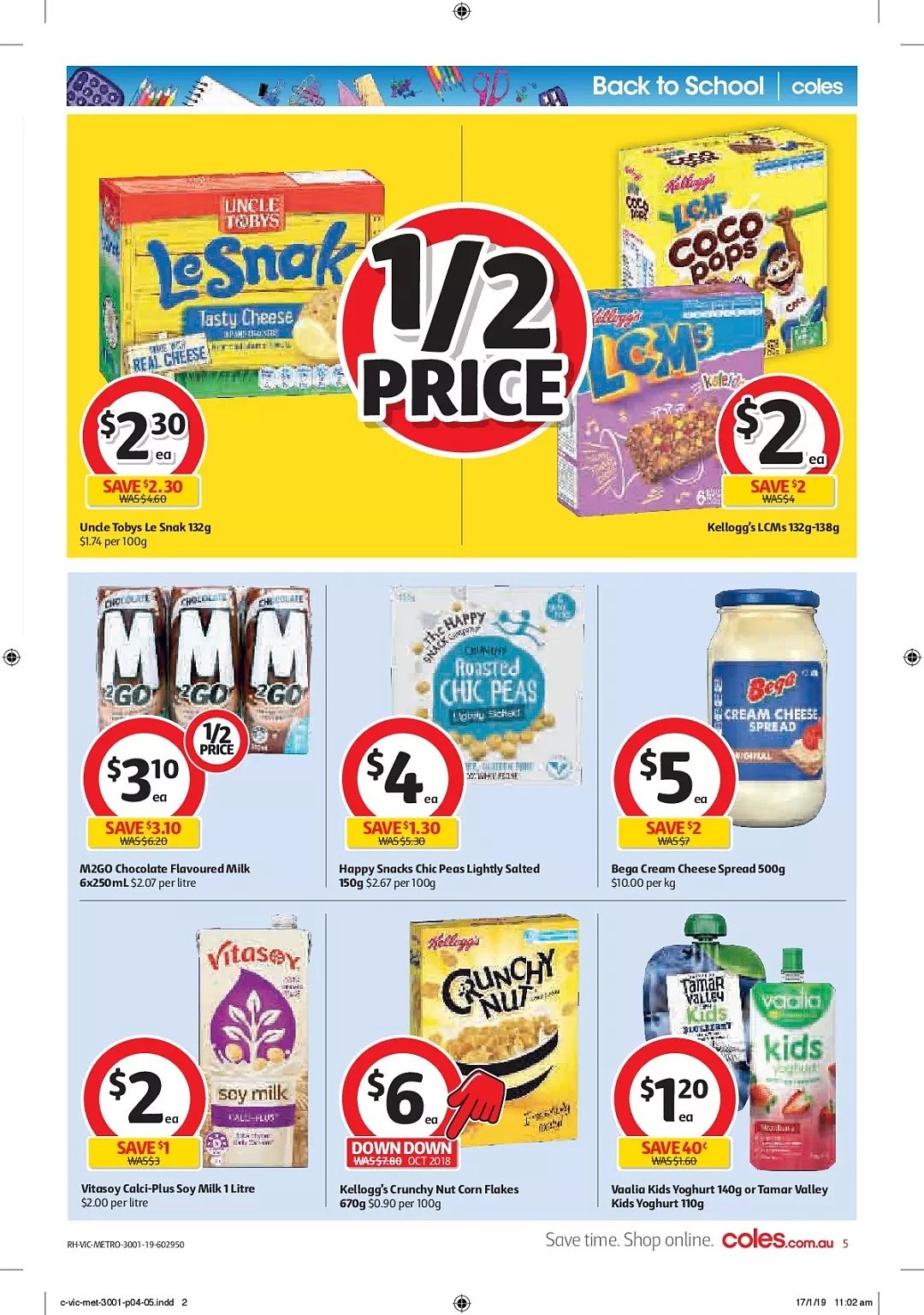 Coles 1月30日-2月5日折扣，网红Messina联名冰淇淋半价 - 5