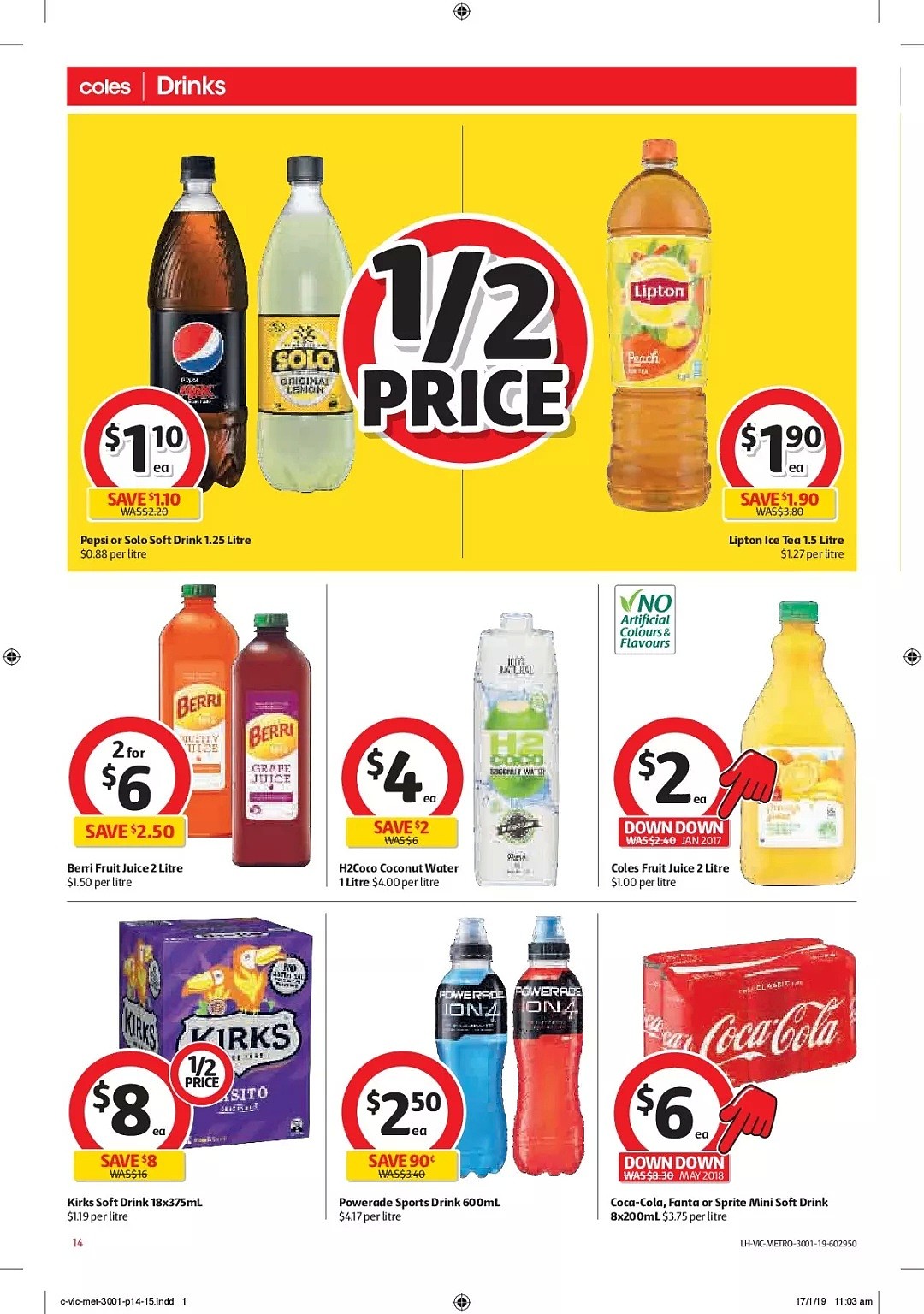 Coles 1月30日-2月5日折扣，网红Messina联名冰淇淋半价 - 13