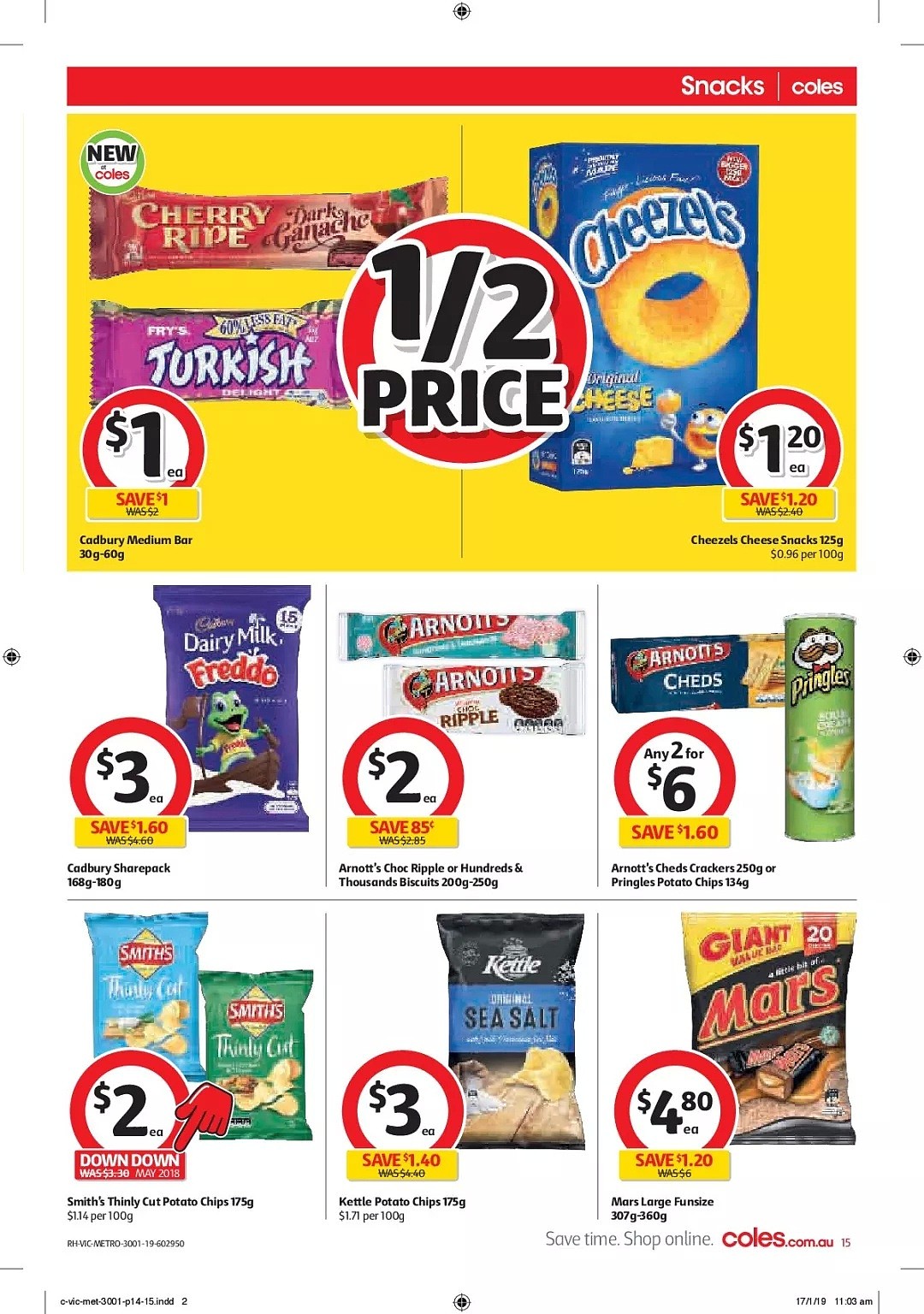 Coles 1月30日-2月5日折扣，网红Messina联名冰淇淋半价 - 14