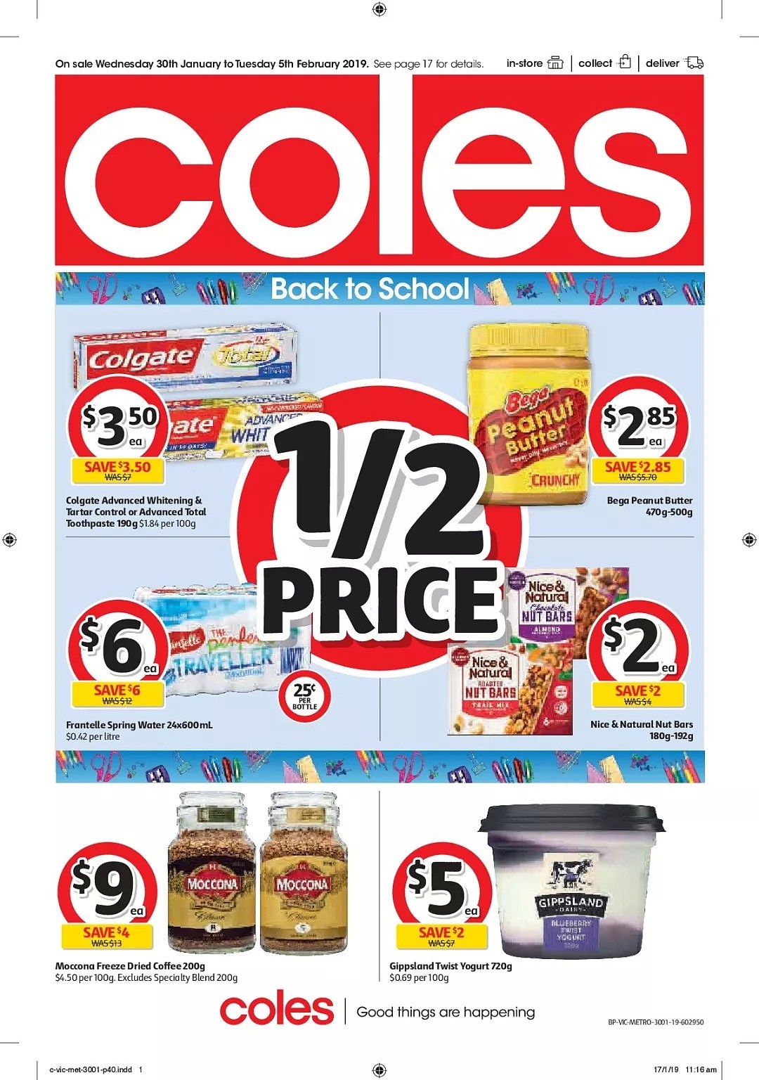 Coles 1月30日-2月5日折扣，网红Messina联名冰淇淋半价 - 37