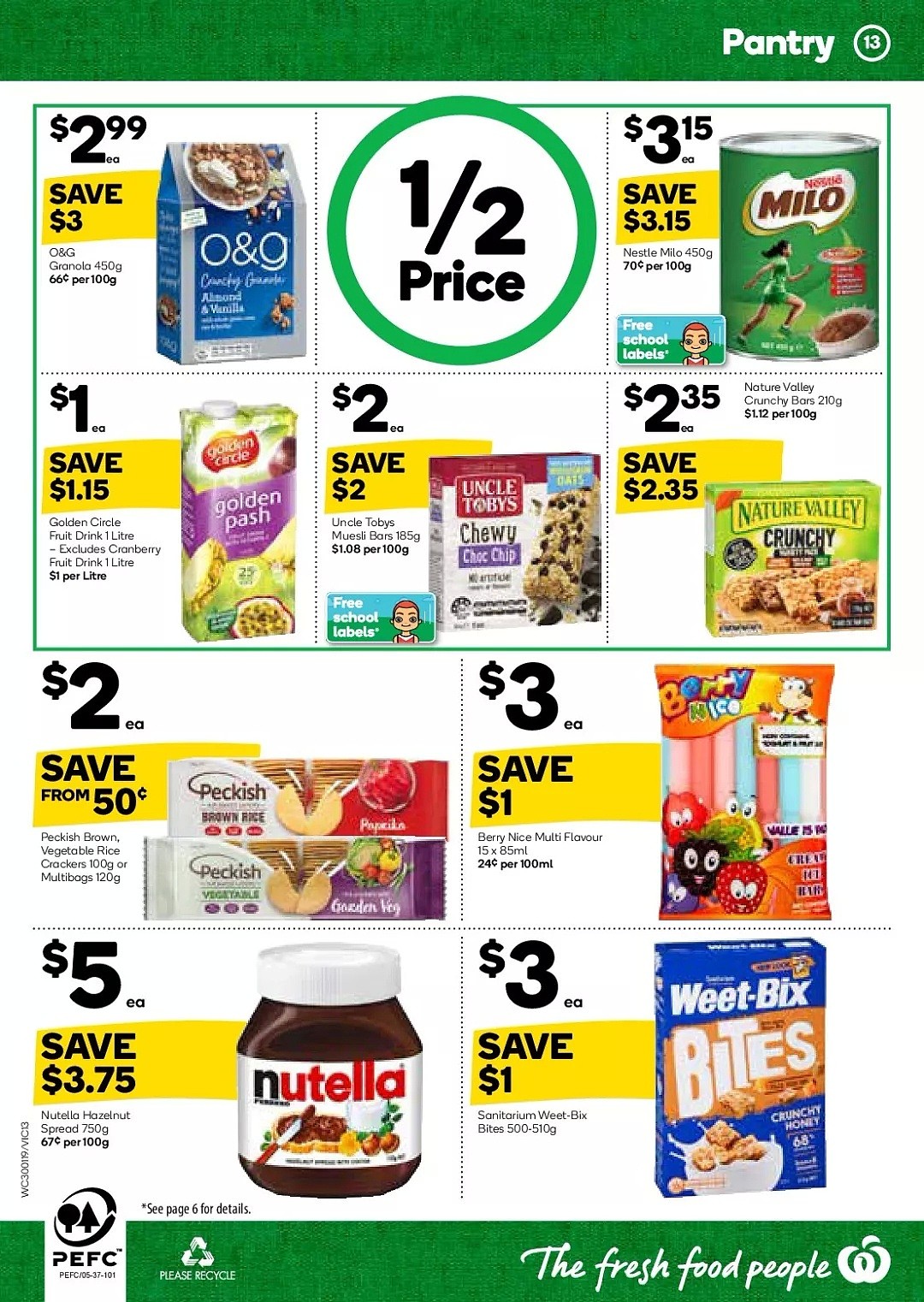 Woolworths 1月30日-2月5日折扣，李锦记海鲜酱6折，辛拉面半价 - 11