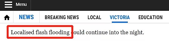 暴雨预警！墨尔本今天下完一个月的雨，大水淹没半个州！而这，只是席卷澳洲的灾害中一小部分而已……（组图） - 7