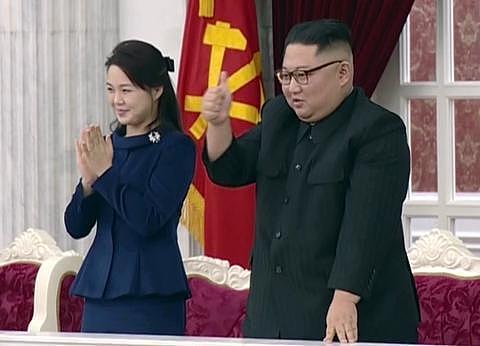朝鲜中央电视台画面