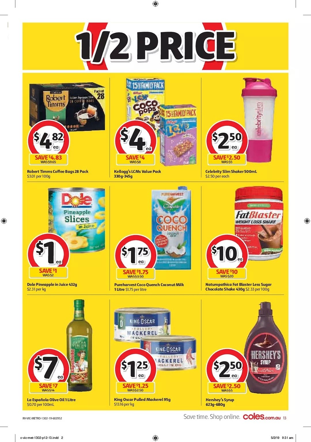 Coles 2月13日-2月19日折扣，红袋米、烤鸡都半价 - 13