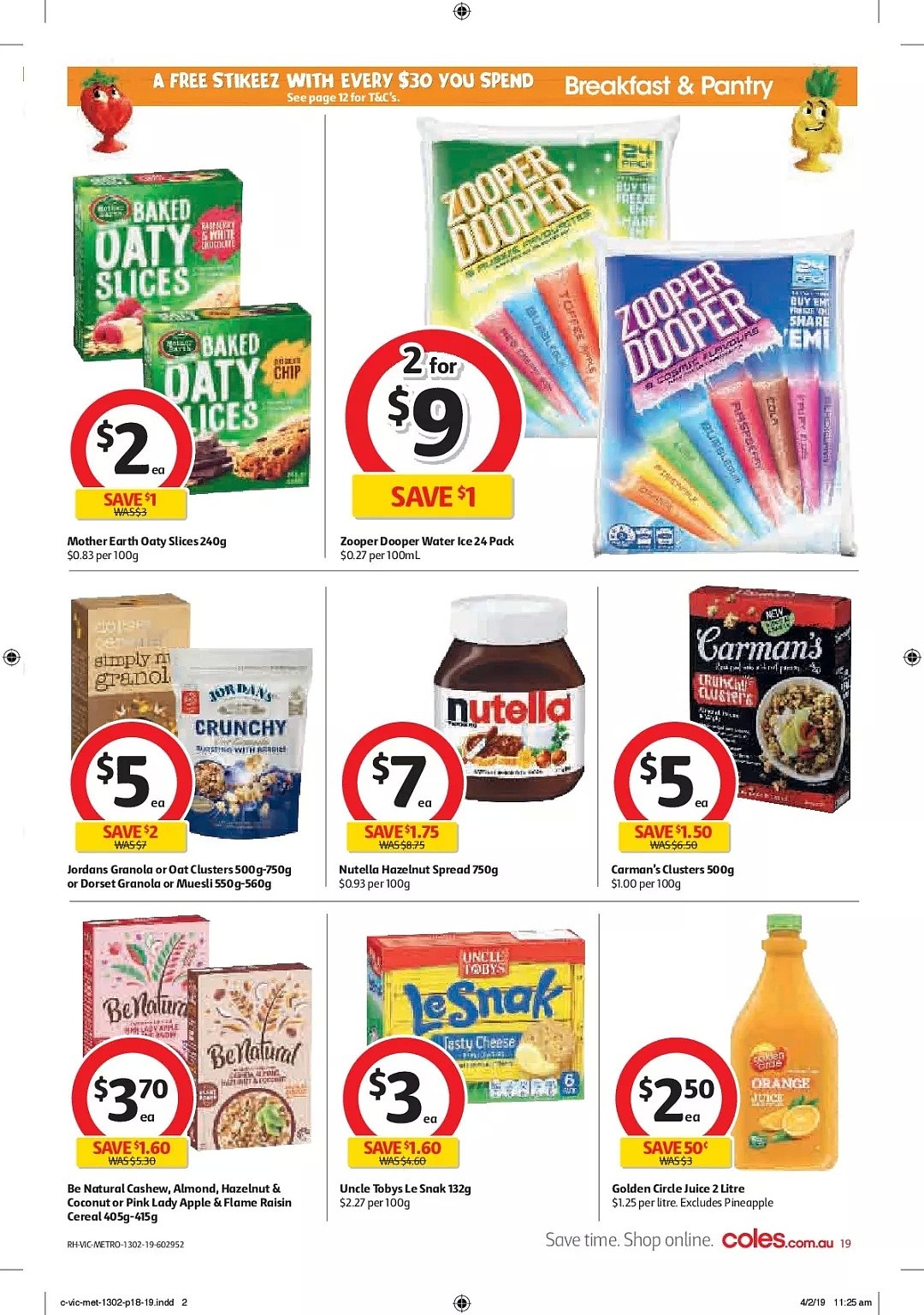 Coles 2月13日-2月19日折扣，红袋米、烤鸡都半价 - 19