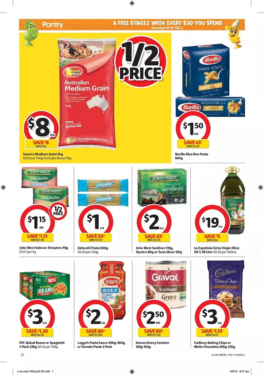 Coles 2月13日-2月19日折扣，红袋米、烤鸡都半价 - 22