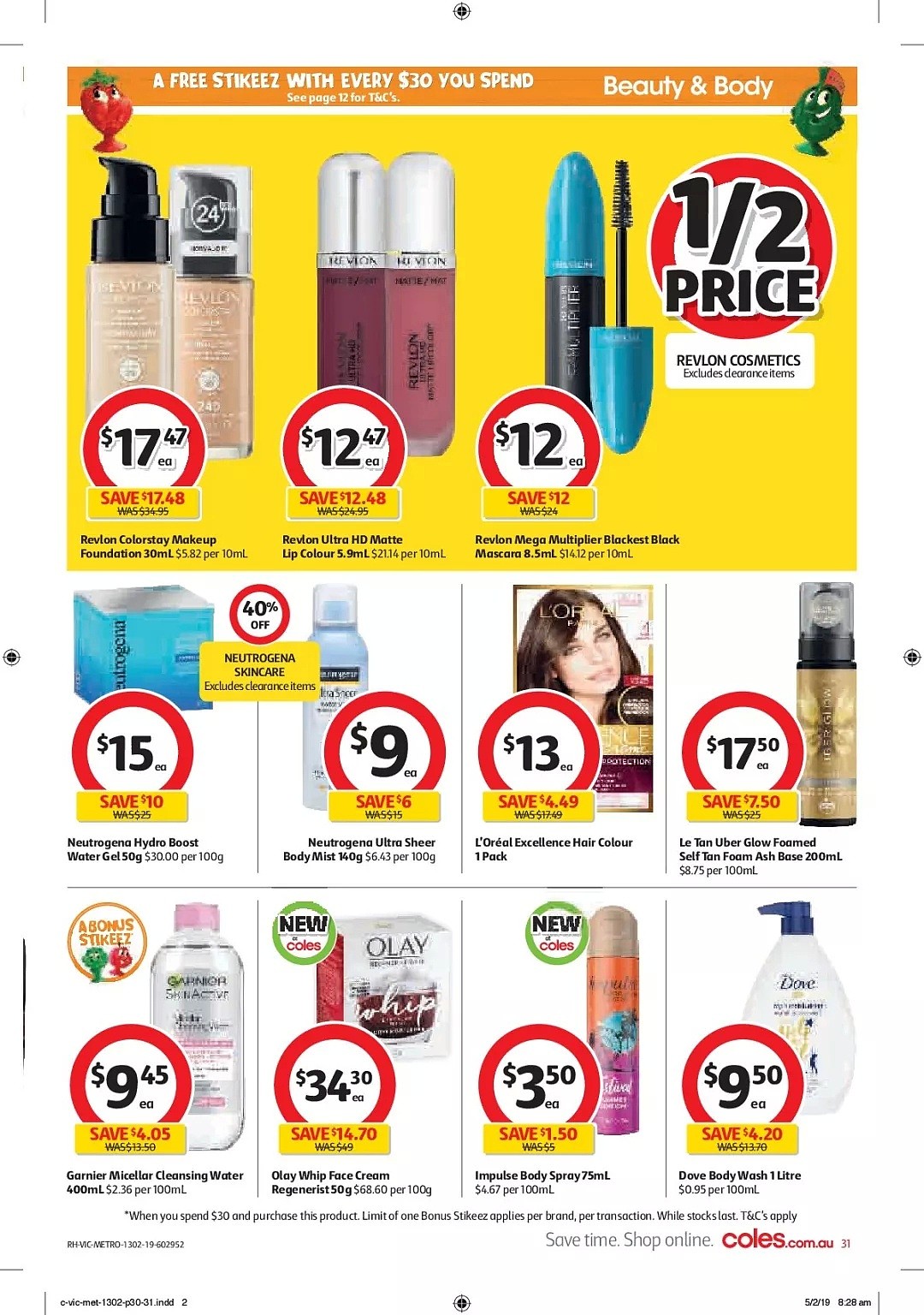 Coles 2月13日-2月19日折扣，红袋米、烤鸡都半价 - 31