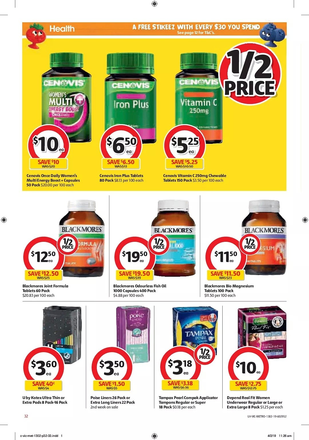 Coles 2月13日-2月19日折扣，红袋米、烤鸡都半价 - 32