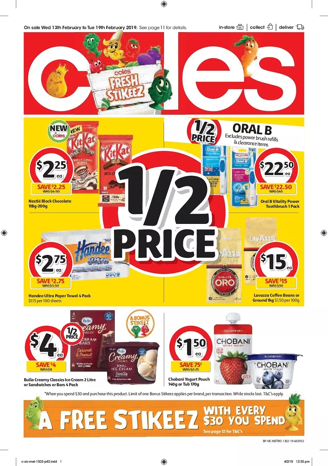 Coles 2月13日-2月19日折扣，红袋米、烤鸡都半价 - 40