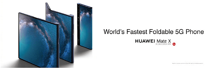 华为发布首款5G折叠屏幕手机 定价2299欧（组图） - 1
