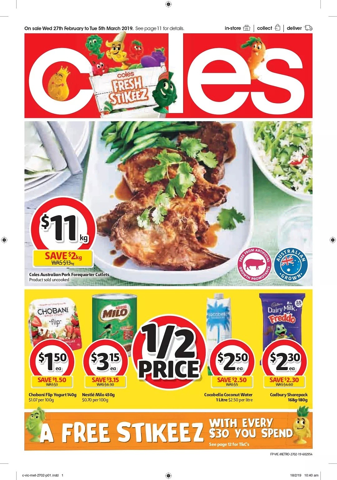 Coles 2月27-3月5日折扣，麦片、松饼粉、咖啡都半价！ - 1