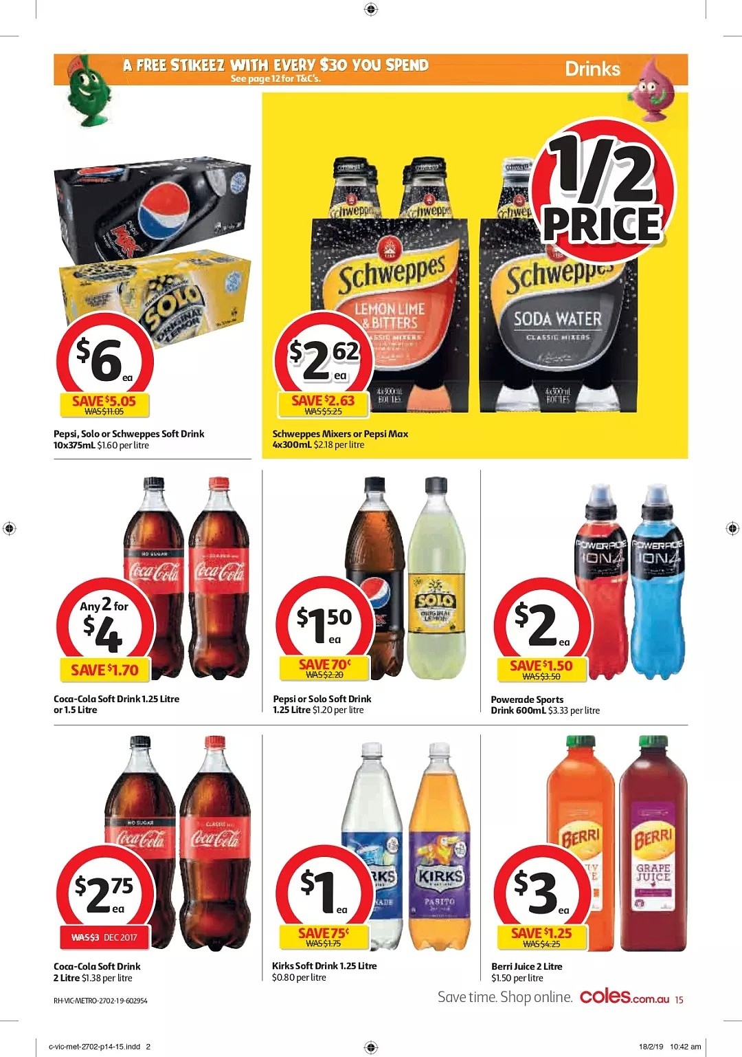 Coles 2月27-3月5日折扣，麦片、松饼粉、咖啡都半价！ - 15