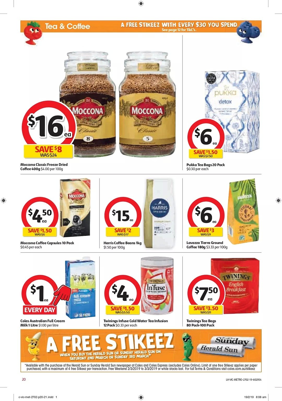 Coles 2月27-3月5日折扣，麦片、松饼粉、咖啡都半价！ - 20